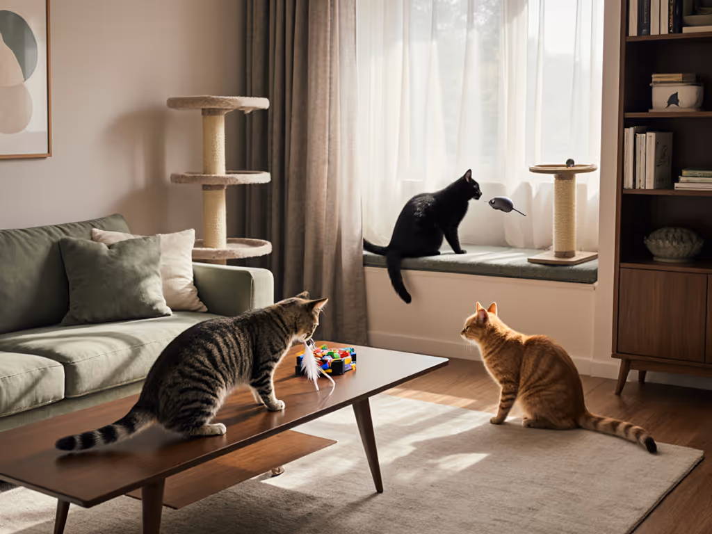 Best Cat Toys for Multi-Cat Homes: Reduce Resource Guarding