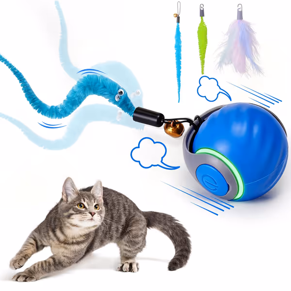 BABORUI Interactive Cat Toy Ball